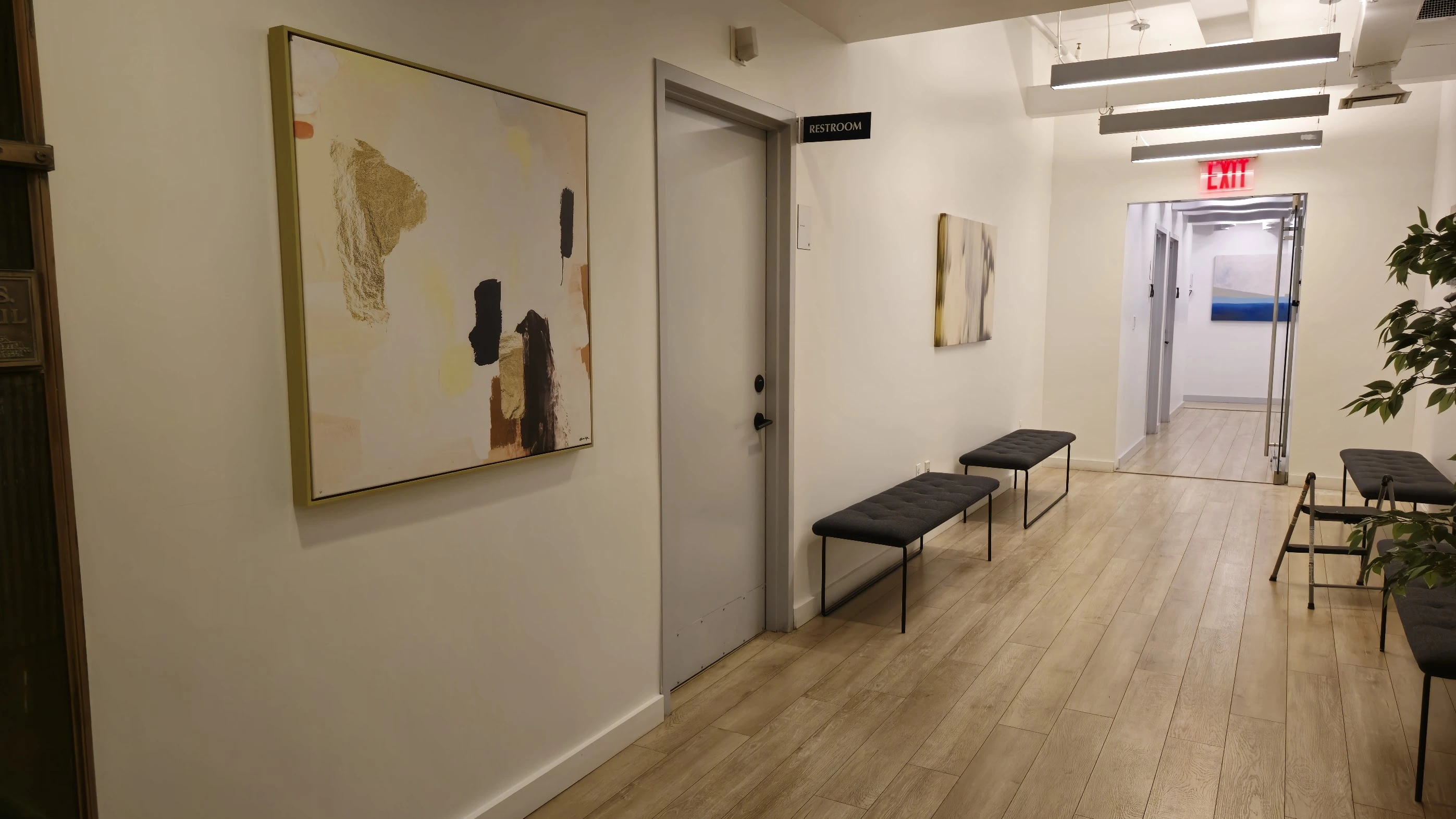 Medical Office Hallway